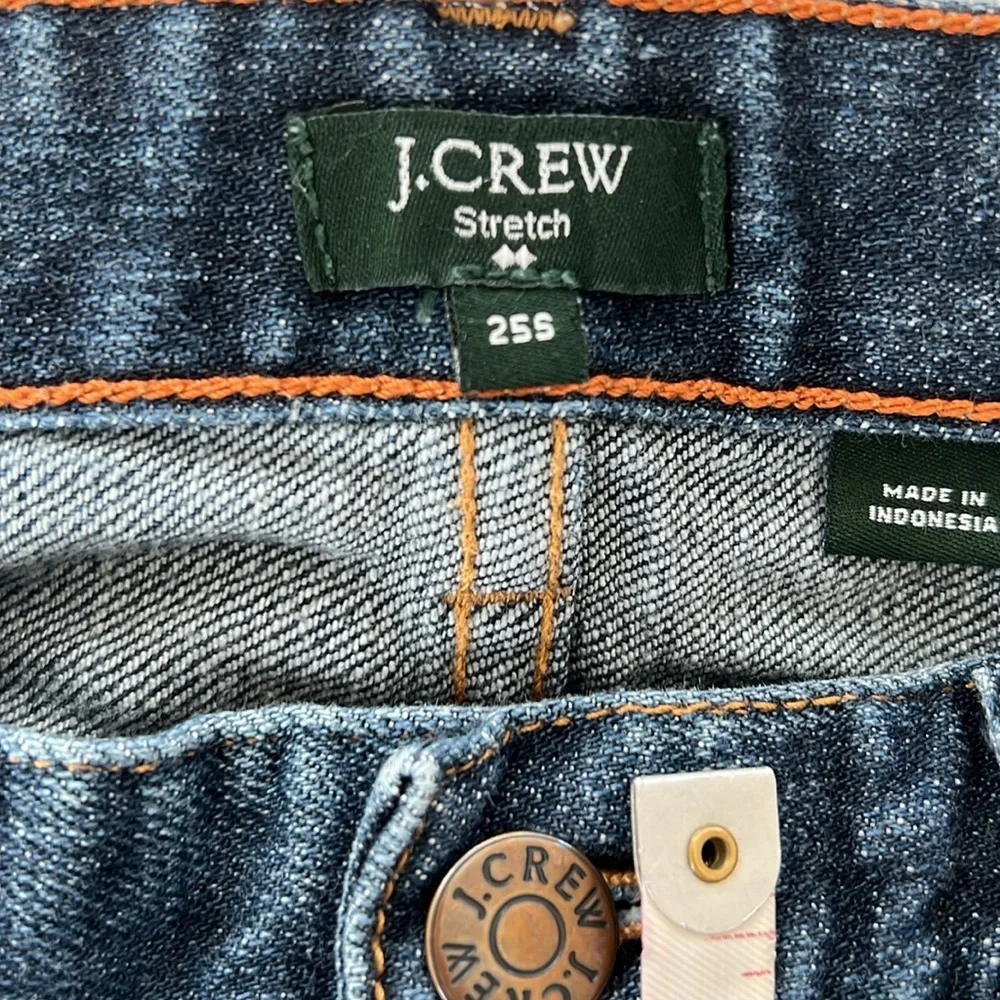 JCREW Matchstick Jeans in Dark Wash size 25S